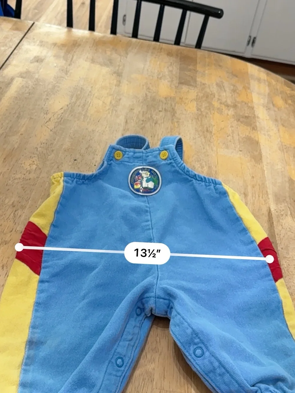 OshKosh Vintage Corduroy Cotton Bubble Patch Overall One-Piece